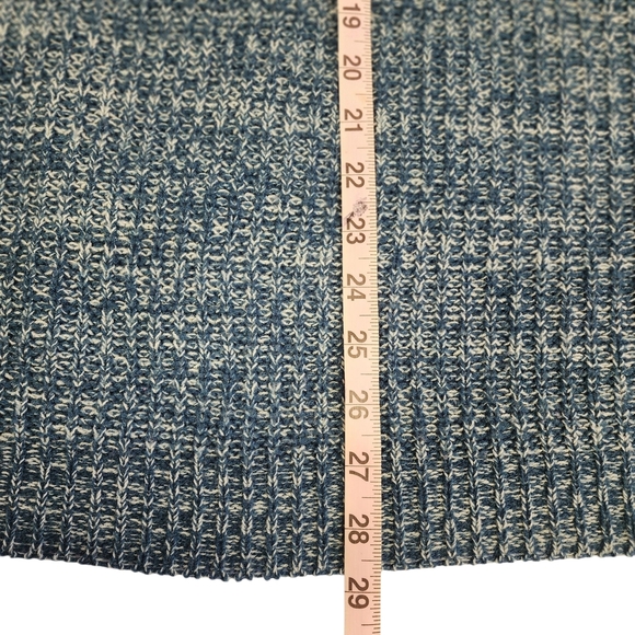 Vintage American Weekend Knit Sweater Womens 2XL Blue & White - Picture 8 of 8